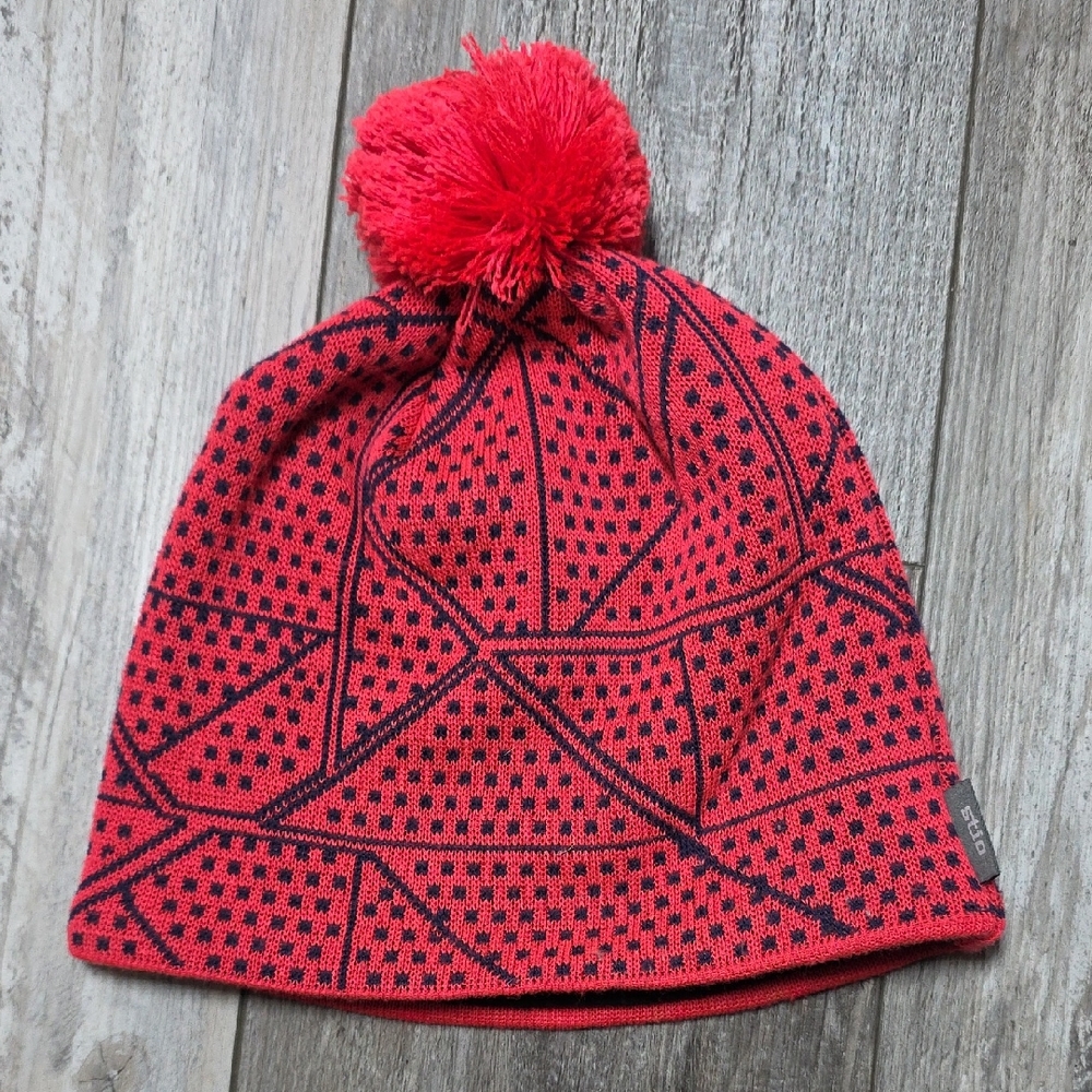 Stio | Pom-pom Patterned Knit Winter Beanie